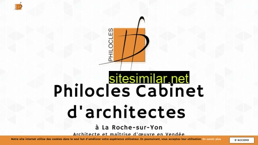 architecte-larochesuryon-philocles.fr alternative sites