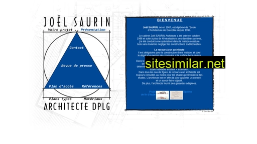 architecte-saurin.fr alternative sites