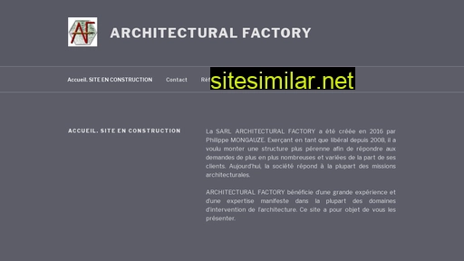 architecturalfactory.fr alternative sites