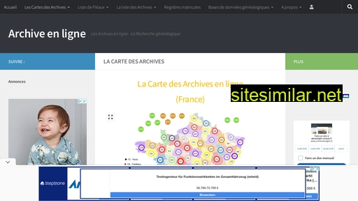 archiveenligne.fr alternative sites