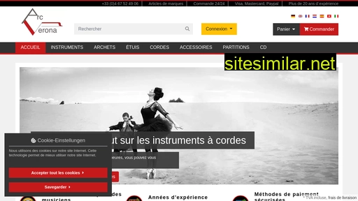 arc-verona.fr alternative sites