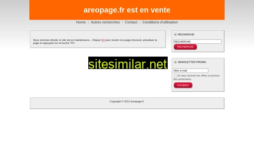 areopage.fr alternative sites