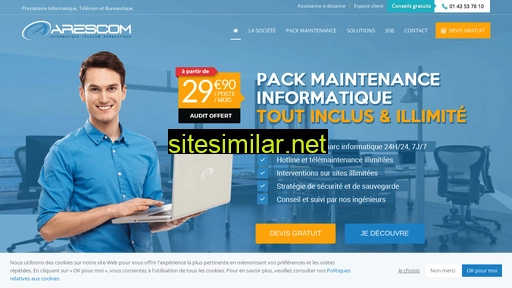 arescom.fr alternative sites