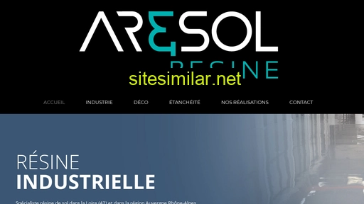 aresol-resine.fr alternative sites