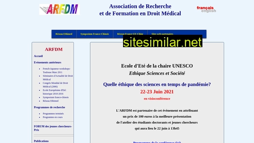 arfdm.asso.fr alternative sites
