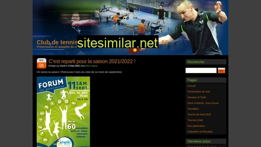 argeles-tennisdetable.fr alternative sites