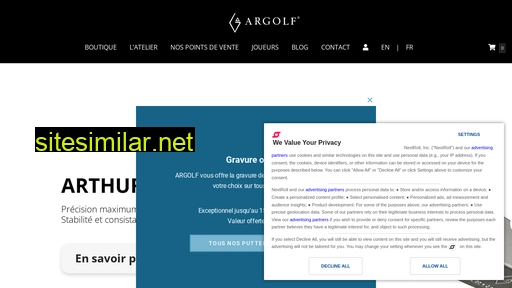 argolf.fr alternative sites