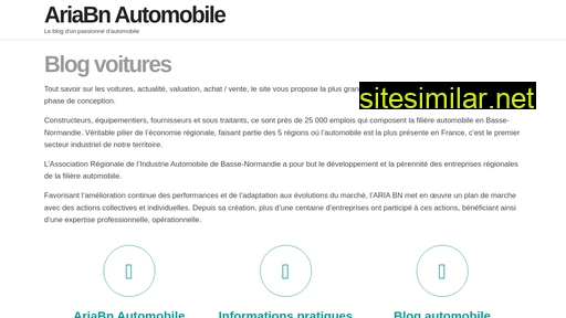 ariabn-automobile.fr alternative sites