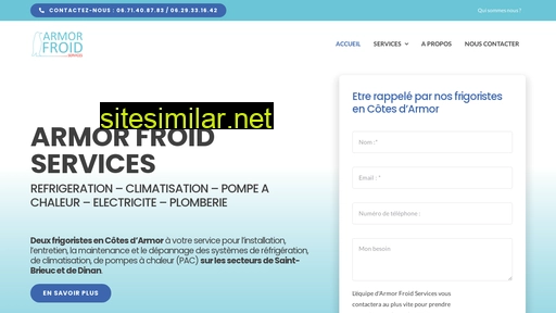 armorfroidservices.fr alternative sites