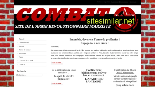 arm-combat.fr alternative sites