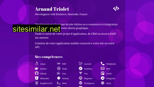 arnaudtriolet.fr alternative sites