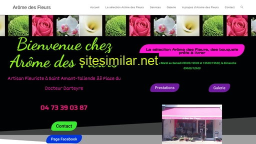 aromedesfleurs.fr alternative sites