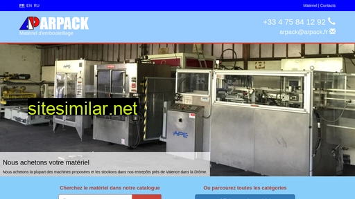 arpack.fr alternative sites