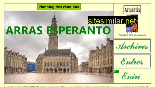 Arras-esperanto similar sites