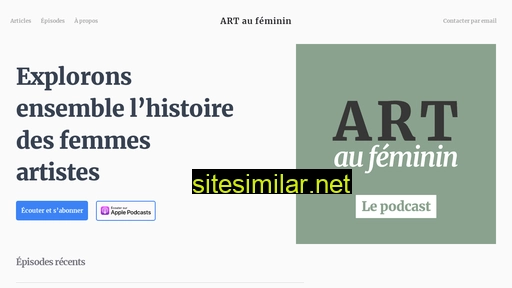 artaufeminin.fr alternative sites