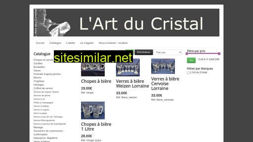 artducristal.fr alternative sites