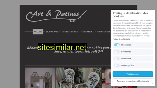 artetpatines.fr alternative sites