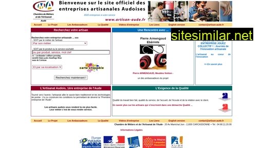 artisan-aude.fr alternative sites