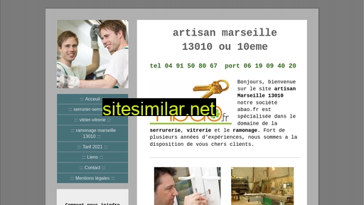 Artisan-marseille-13010 similar sites