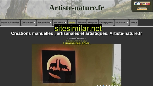 artiste-nature.fr alternative sites