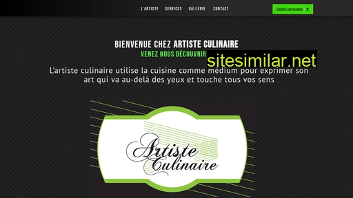 artisteculinaire.fr alternative sites