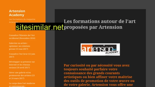 artension-academy.fr alternative sites