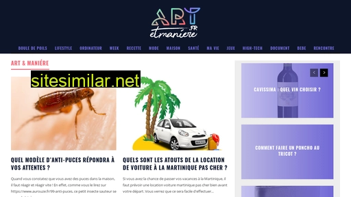 artetmaniere.fr alternative sites