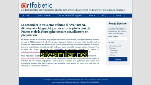 artfabetic.fr alternative sites
