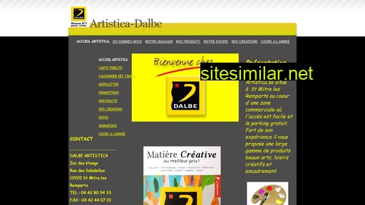 artistica-dalbe.fr alternative sites