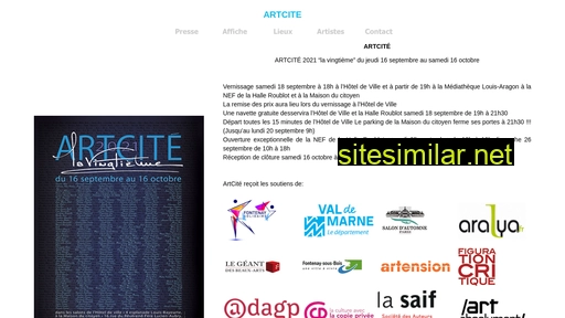 art-cite.fr alternative sites