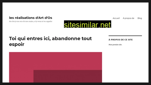 art-d-os.fr alternative sites
