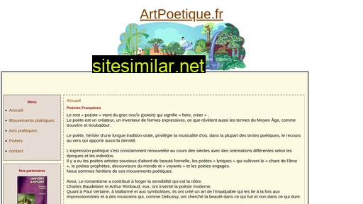 artpoetique.fr alternative sites