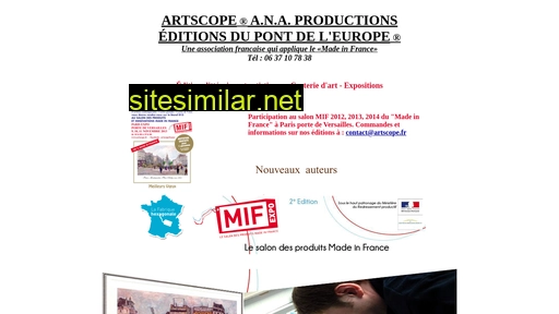 artscope.fr alternative sites