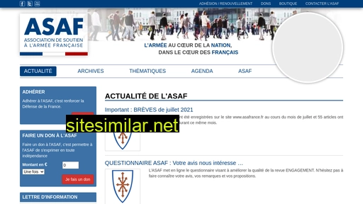 asafrance.fr alternative sites
