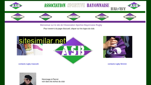 asbayonne.fr alternative sites