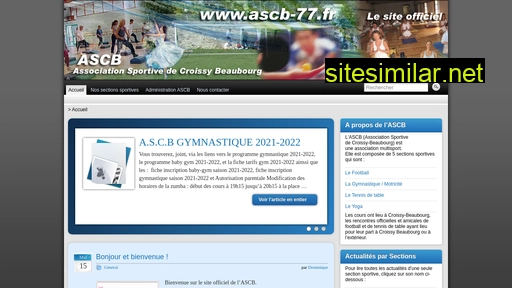 ascb-77.fr alternative sites