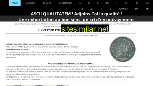 ascii-qualitatem.fr alternative sites