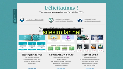 ascorcom.fr alternative sites