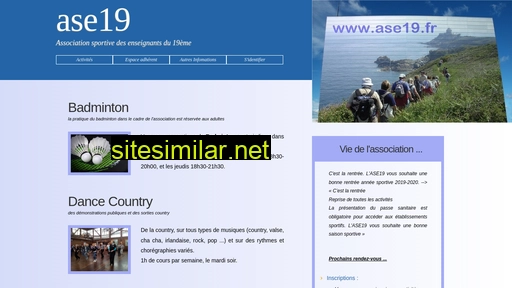 ase19.fr alternative sites
