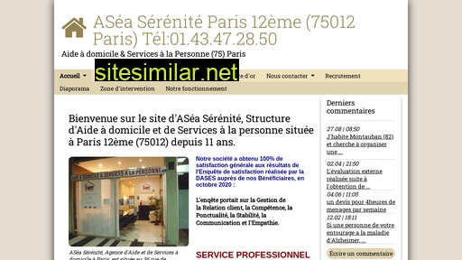 Asea-serenite-services similar sites