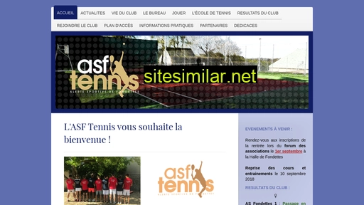 asf-tennis.fr alternative sites