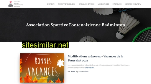 asfb.fr alternative sites