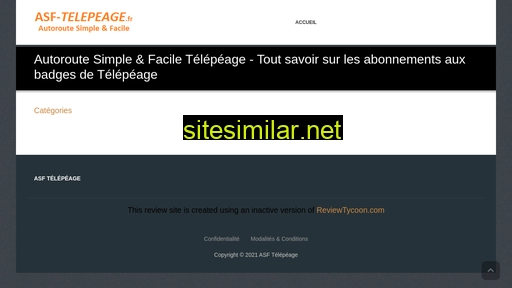 asf-telepeage.fr alternative sites