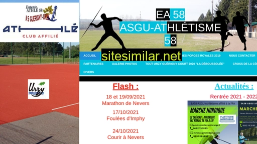 asgu-athletisme58.fr alternative sites