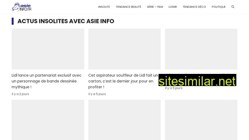 asie-info.fr alternative sites