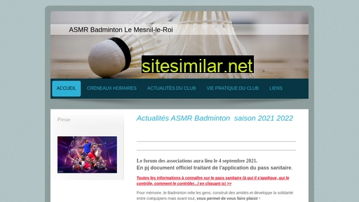 Asmr-badminton similar sites