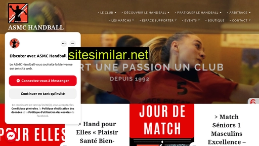 asmchandball.fr alternative sites