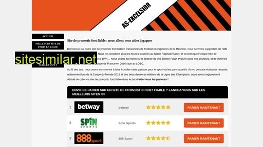 as-excelsior.fr alternative sites