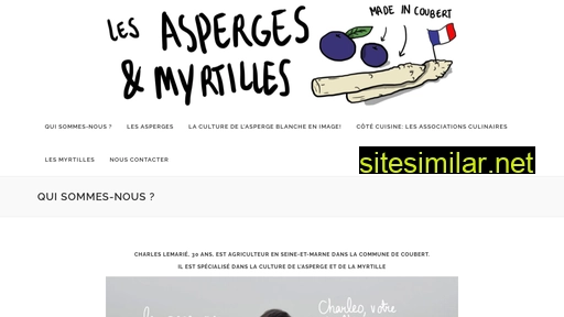 Asperges-myrtilles similar sites