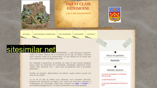 asso1804stclair.fr alternative sites